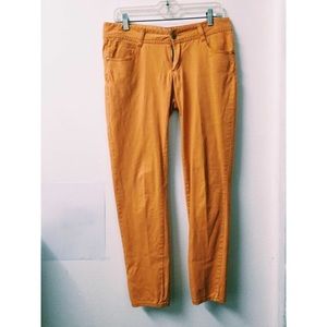 Cache Cache Mustard Skinny Jeans