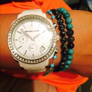 Michael Kors White Watch