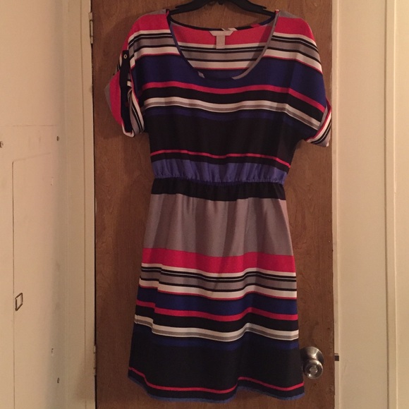 Banana Republic stripe dress NWOT