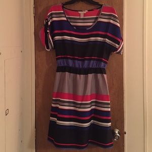 Banana Republic stripe dress NWOT