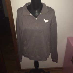 Victoria's Secret Pink Quarter Zip
