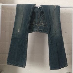 Juicy Couture Faded Ripped Jeans [never worn]