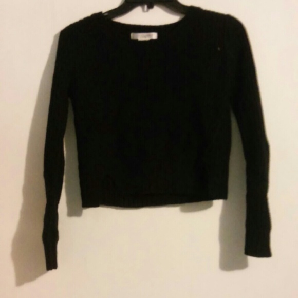 Crop sweater