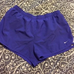 Size Large Nike Running shorts. Lined. EUC