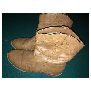 Tan Booties