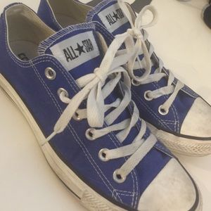 Royal Blue Converse size 8.5