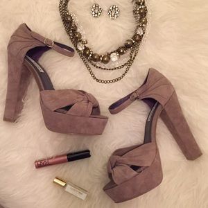 Suede Steve Madden Sandals