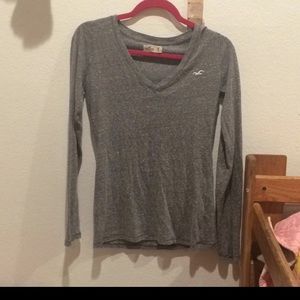 Long sleeve comfortable hollister top