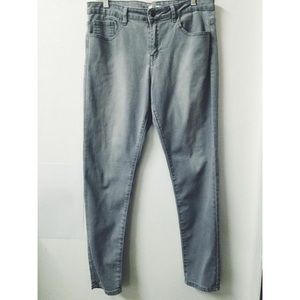 Forever 21 Grey Fading Style Skinny Jeans