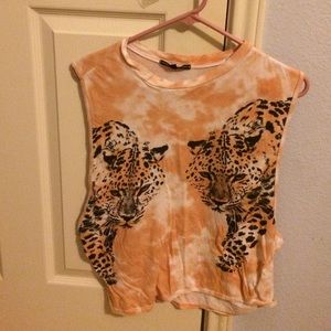Side cut out tank