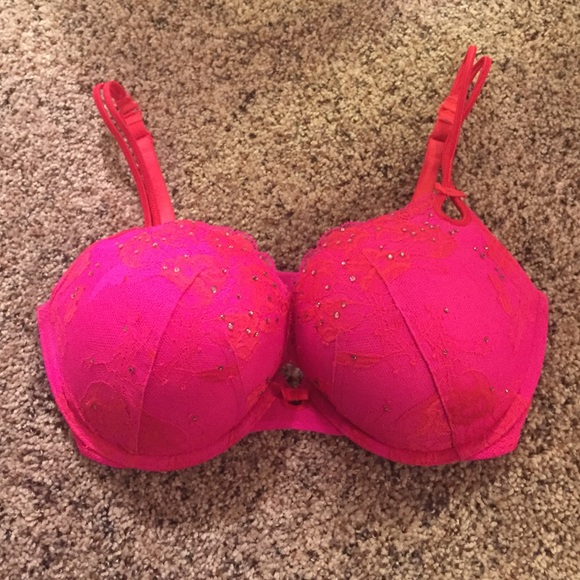 Victoria's Secret Other - NWOT! VS Hot Pink Padded Bra