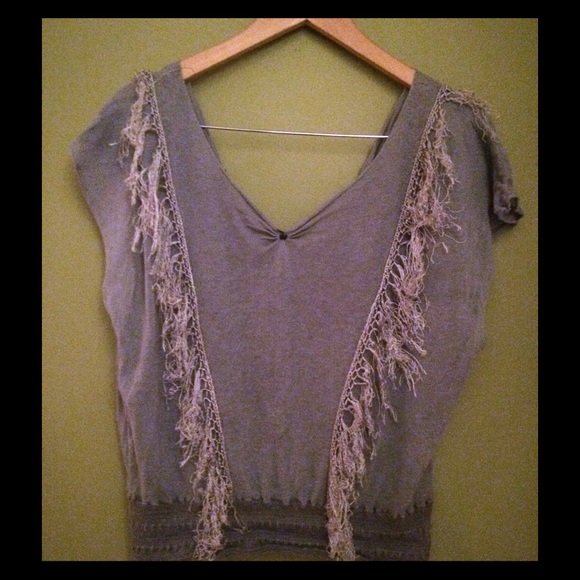 Free People fringed Top - Picture 1 of 2