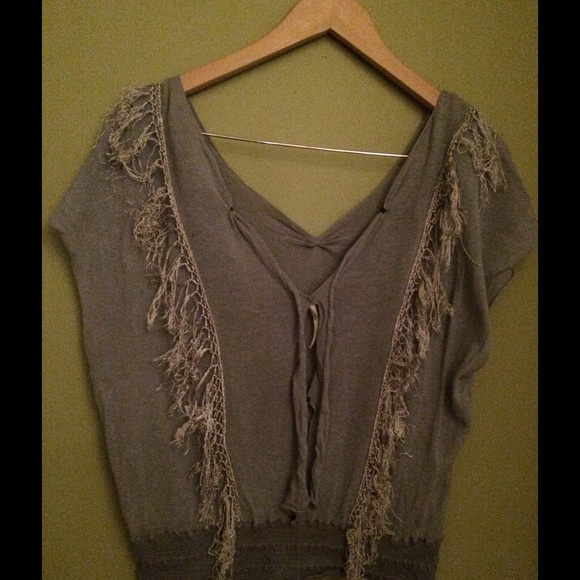 Free People fringed Top - Picture 2 of 2