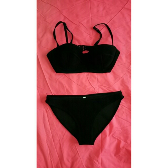 Little black bikini.