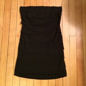 Forever 21 Strapless Black Tube Dress