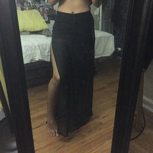 Black skirt