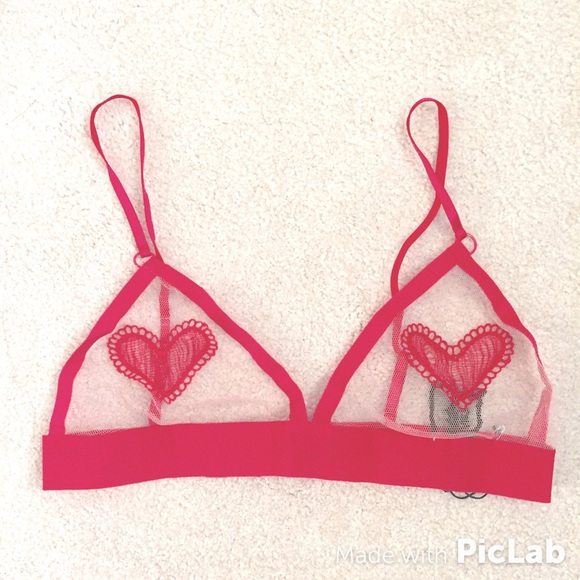 heart bralette