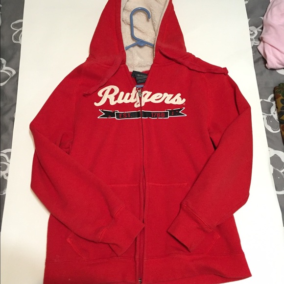 Rutgers zip up hoodie