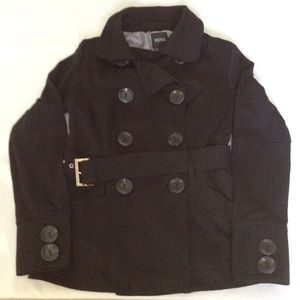 Black Pea coat