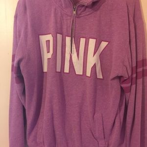 Victoria secret pink boyfriend half zip