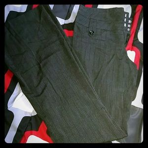 Pinstripe work pants
