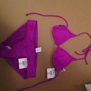 CUTE PURPLE BIKINI