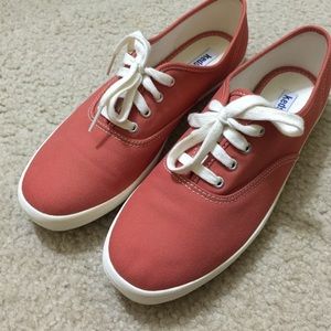 Pumpkin Orange Keds 7.5 new