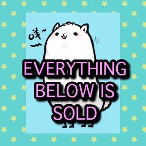 Everything Below is Sold