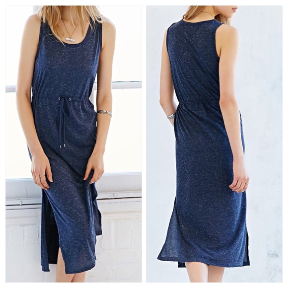 Urban Outfitters Midi Dress with Side Slit