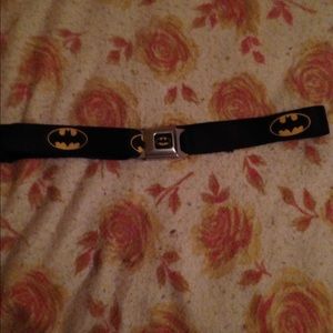 Batman seat belt buckle belt