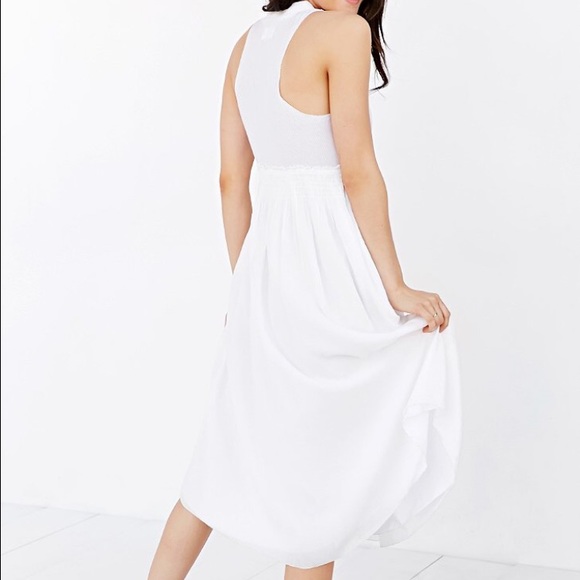 Urban Outfitters d. Ra White Striped Shadow Dress - Picture 3 of 4