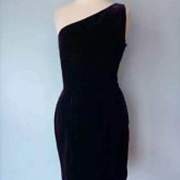 Rugby Ralph Lauren Dark Purple Velvet Dress 4