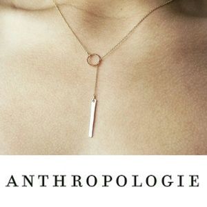 Classic Anthropologie Lariat Necklace