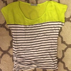 Olivia Moon Highlighter Stripe Top