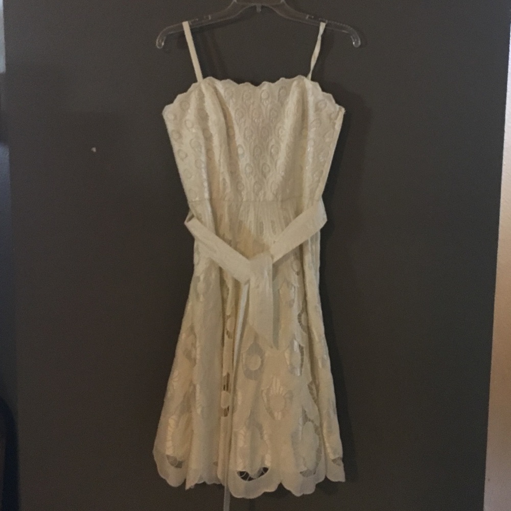 Betsey Johnson NWT dress off-white lace