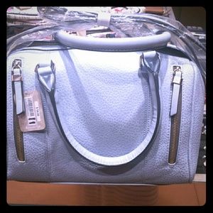 Baby Blue Satchel Handbag