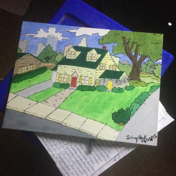 Family Guy house painting