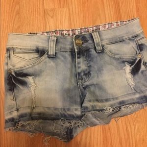 Jean shorts