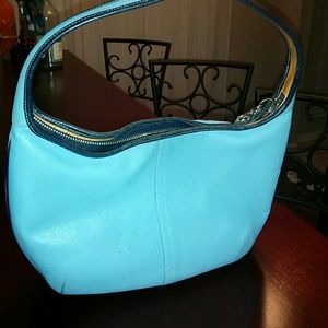 Soft blue Coach hobo.