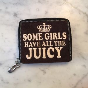 Juicy Couture black wallet
