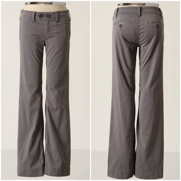 Anthropologie Pants - Anthropologie Always Trousers twill Paperboy by G1
