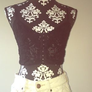 Kimchi Blue Bra top corset Urban Outfitters Large