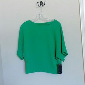 Zara green blouse