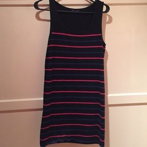 Black Striped Dress