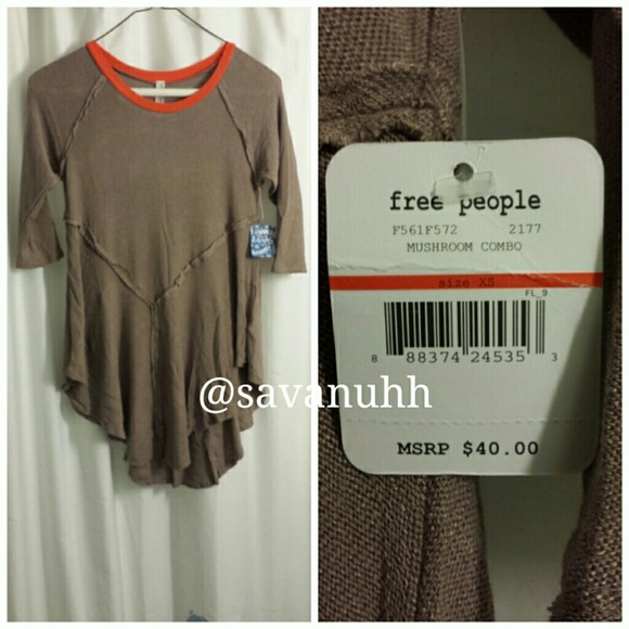 🚫SOLD!🚫 Free People Weekends Layering Top - Picture 2 of 3