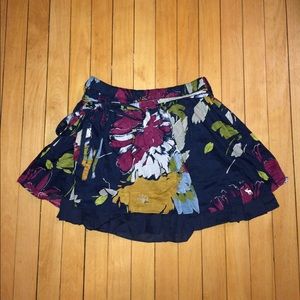 Abercrombie & Fitch Floral Print Skirt