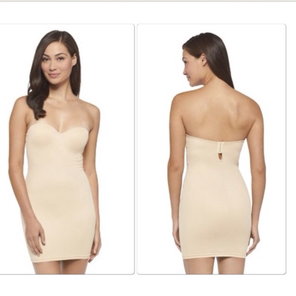 Maidenform Other - NWOT tag beige body shaping slip in 36B