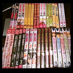 Manga books