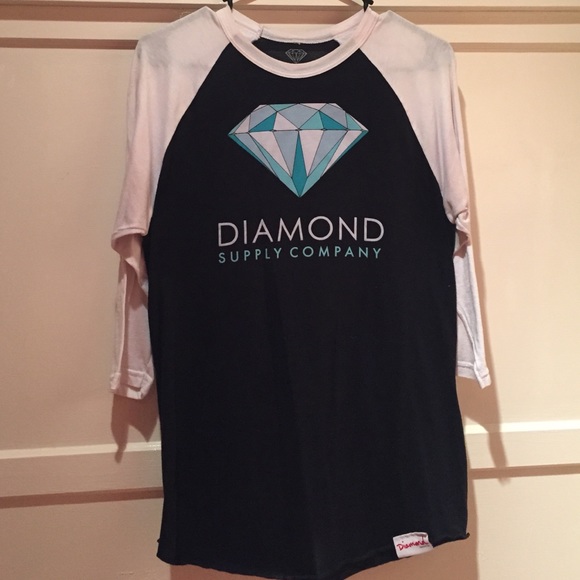 Diamond Supply Company Baseball Tee - Picture 1 of 3