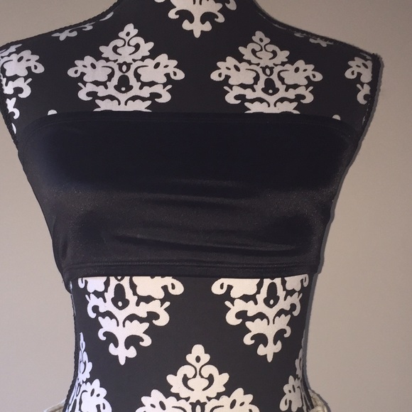 Black Express Strapless Tube top bra Small